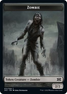 Zombie // Eldrazi Scion Double-Sided Token (12 // 1) [Double Masters 2022]