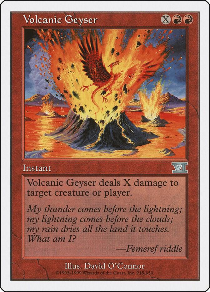 Volcanic Geyser (215) [Classic Sixth Edition]