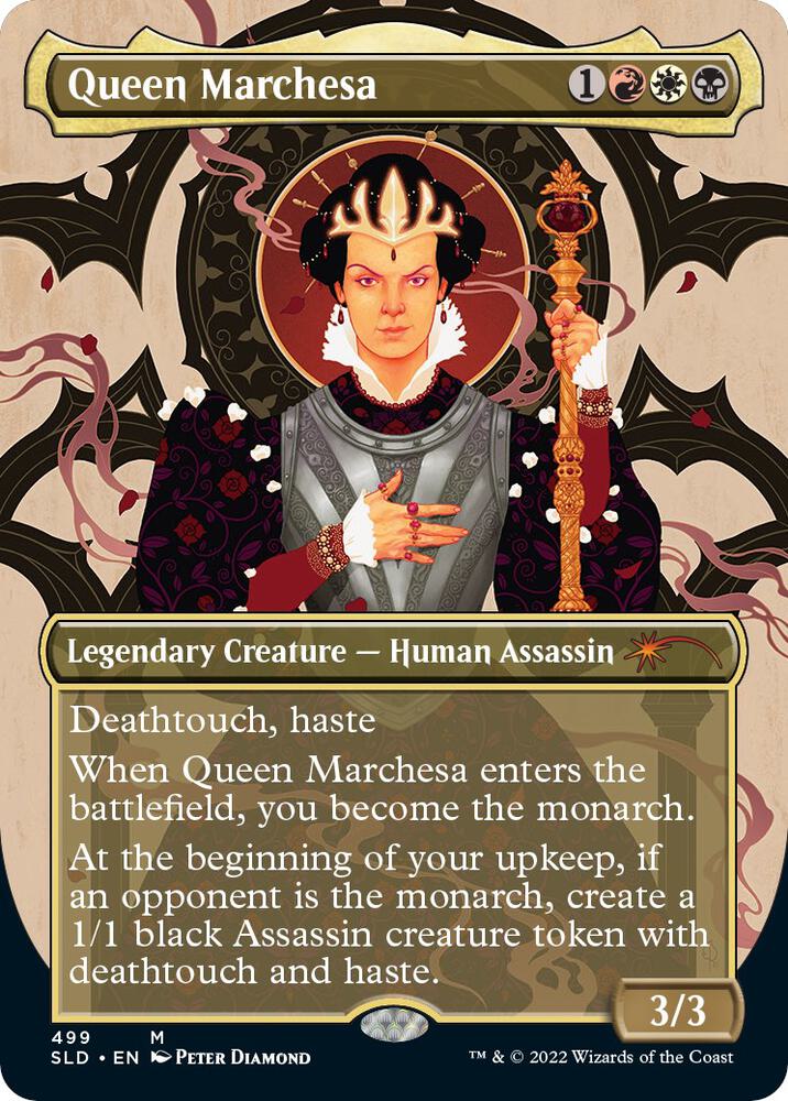 Queen Marchesa (499) [Secret Lair Drop] [Borderless]