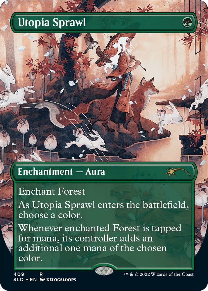 Utopia Sprawl (409) [Secret Lair Drop] [Borderless]