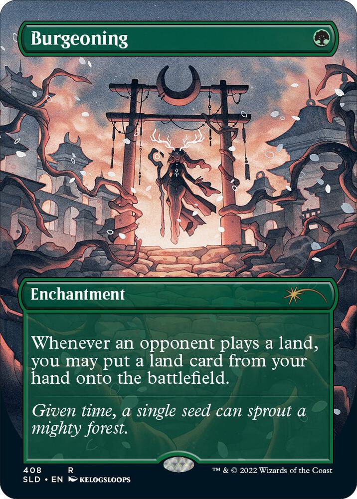 Burgeoning (Borderless) (408) [Secret Lair Drop] [Borderless]