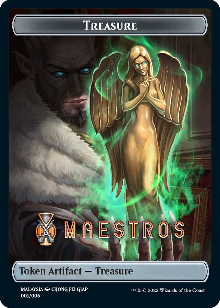Treasure Token (Maestros) [SEA Exclusive] (1) [Streets of New Capenna]