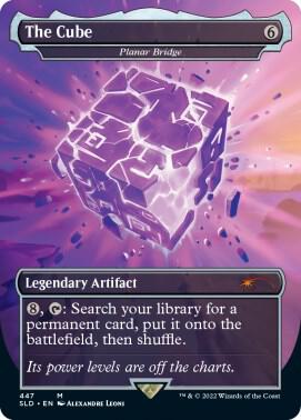 The Cube - Planar Bridge (447) [Secret Lair Drop] [Borderless]