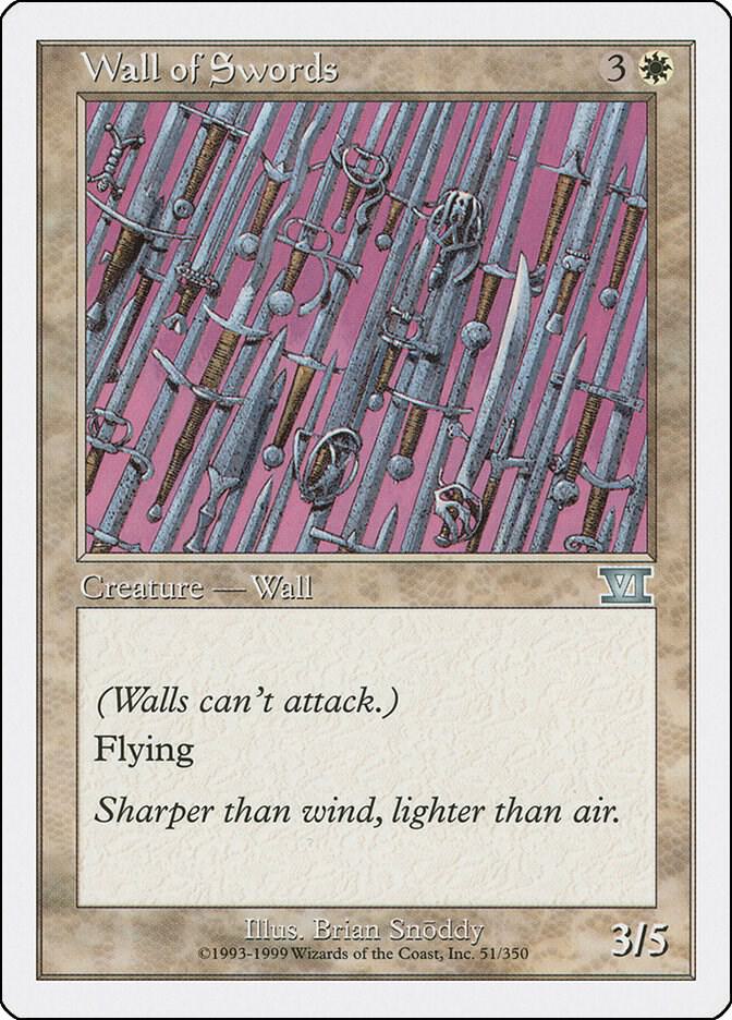 Wall of Swords (51) [Classic Sixth Edition]
