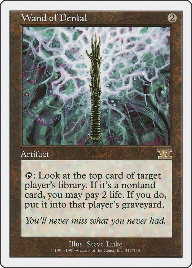 Wand of Denial (317) [Classic Sixth Edition]