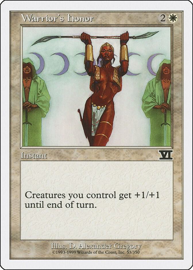 Warrior's Honor (53) [Classic Sixth Edition]