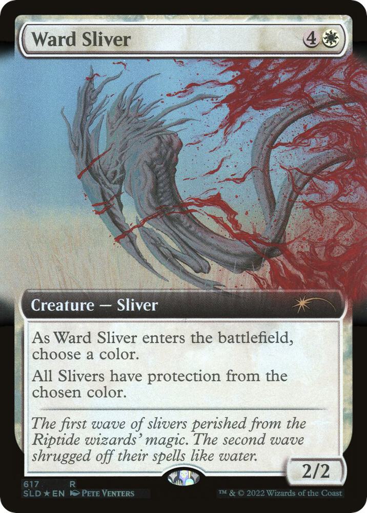 Ward Sliver (Extended Art) (617) [Secret Lair Drop] [Extended Art]