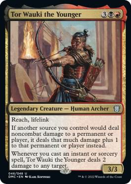 Tor Wauki the Younger (46) [Dominaria United Commander]