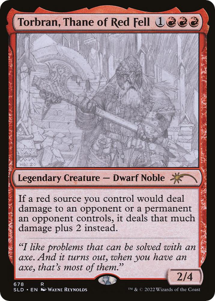 Torbran, Thane of Red Fell (678) [Secret Lair Drop]