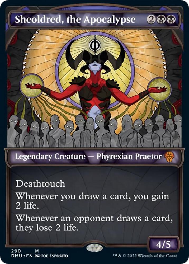 Sheoldred, the Apocalypse (Showcase) (290) [Dominaria United] [Showcase]