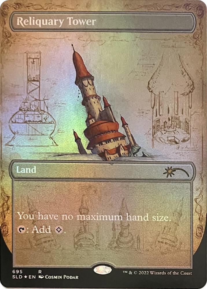 Reliquary Tower (695) [Secret Lair Drop] [Borderless]