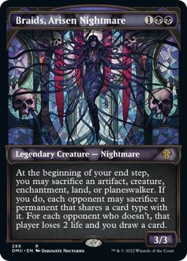 Braids, Arisen Nightmare (Showcase) (288) [Dominaria United] [Showcase]