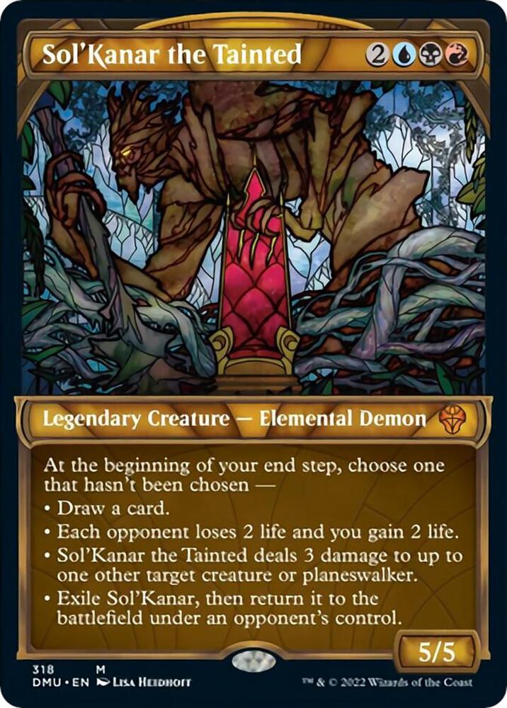 Sol'Kanar the Tainted (Showcase) (318) [Dominaria United] [Showcase]