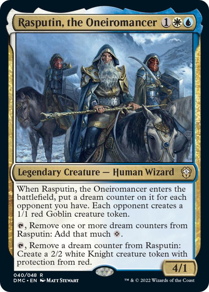 Rasputin, the Oneiromancer (40) [Dominaria United Commander]