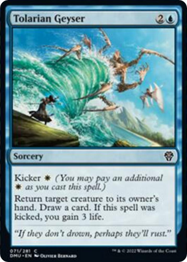 Tolarian Geyser (71) [Dominaria United]