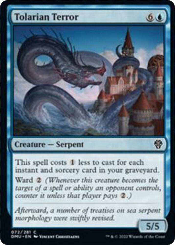 Tolarian Terror (72) [Dominaria United]
