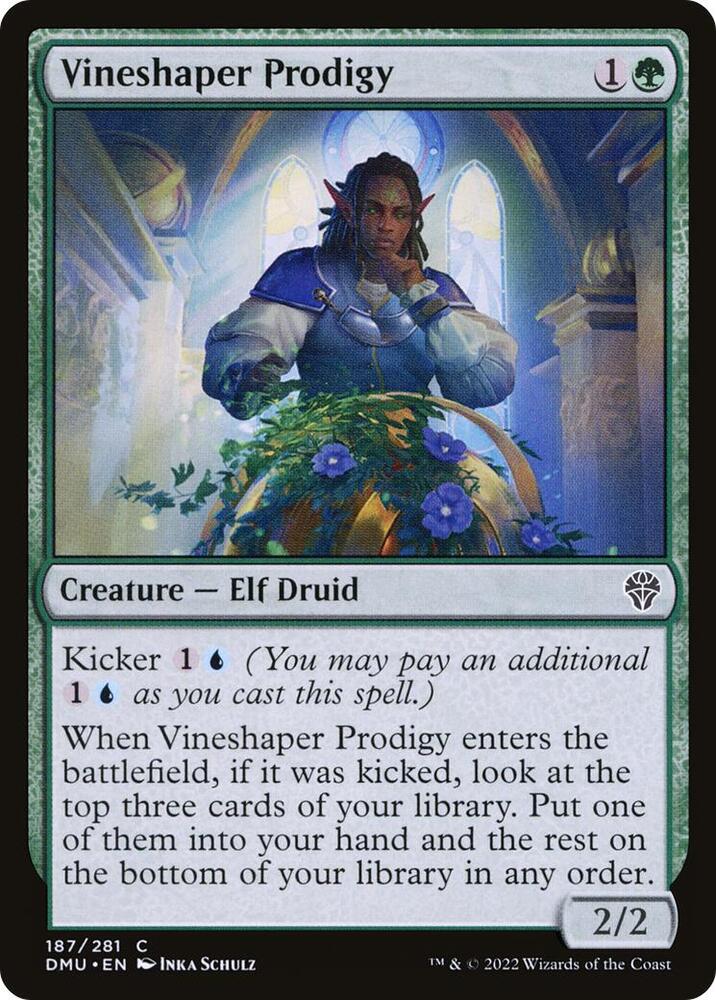 Vineshaper Prodigy (187) [Dominaria United]
