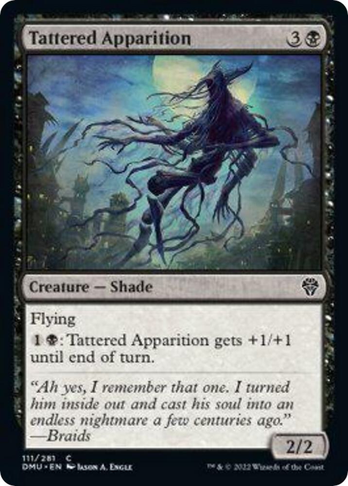 Tattered Apparition (111) [Dominaria United]
