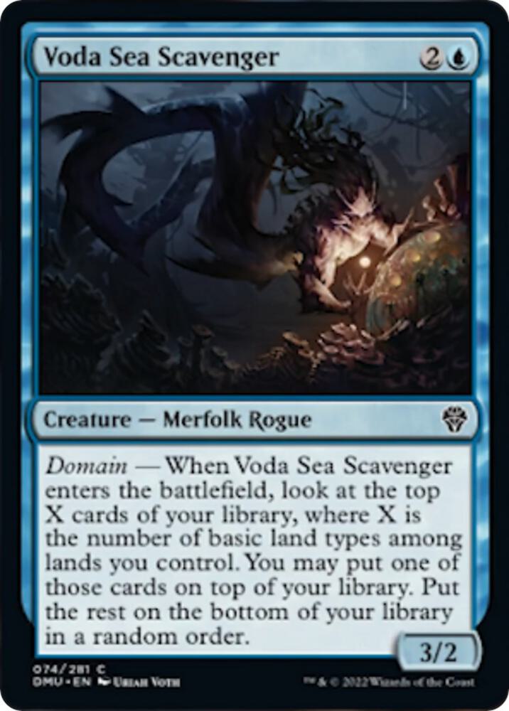 Voda Sea Scavenger (74) [Dominaria United]