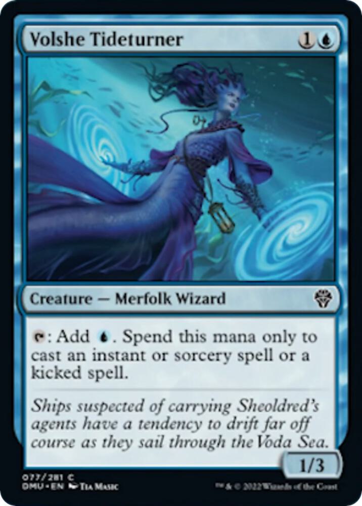 Volshe Tideturner (77) [Dominaria United]