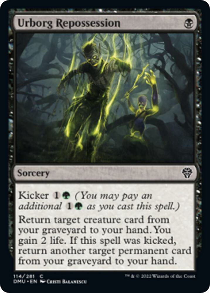 Urborg Repossession (114) [Dominaria United]
