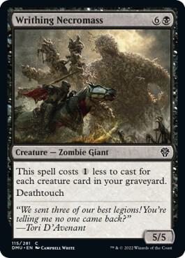 Writhing Necromass (115) [Dominaria United]