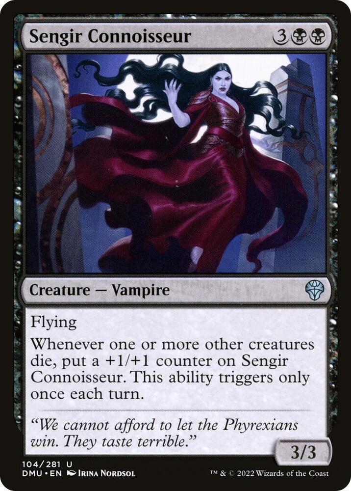 Sengir Connoisseur (104) [Dominaria United]