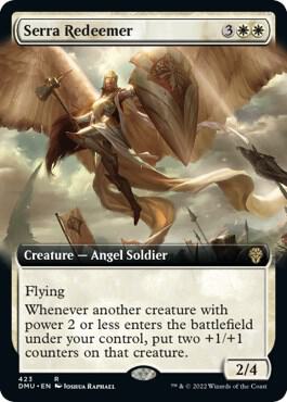 Serra Redeemer (Extended Art) (423) [Dominaria United] [Extended Art]