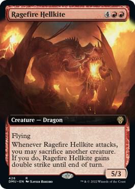Ragefire Hellkite (Extended Art) (426) [Dominaria United] [Extended Art]