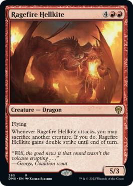 Ragefire Hellkite (285) [Dominaria United]