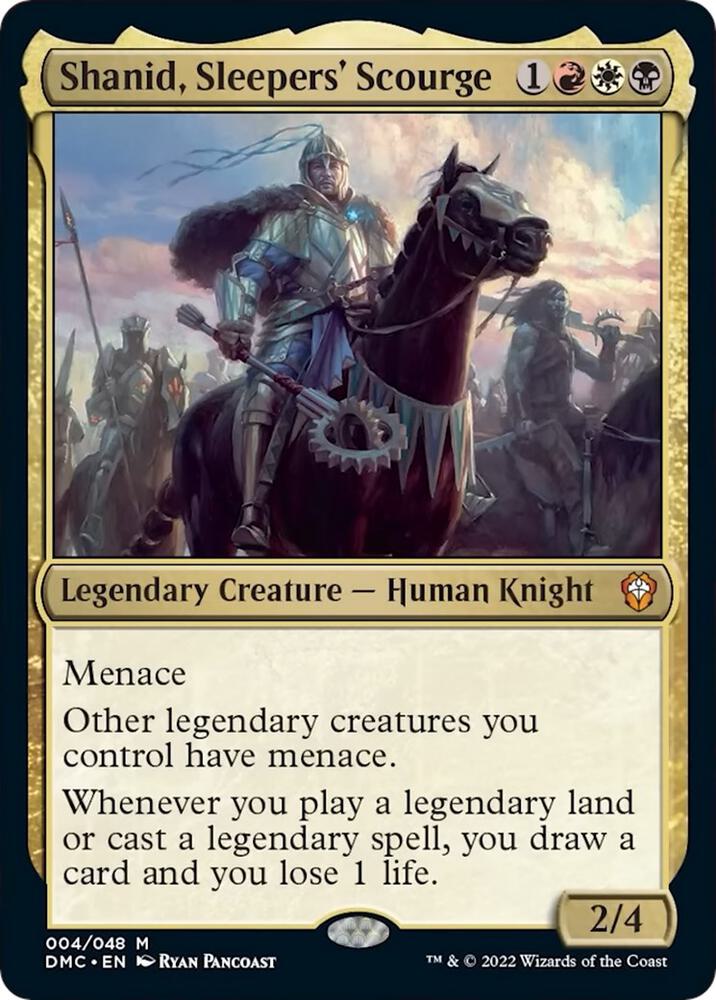 Shanid, Sleepers' Scourge (4) [Dominaria United Commander]