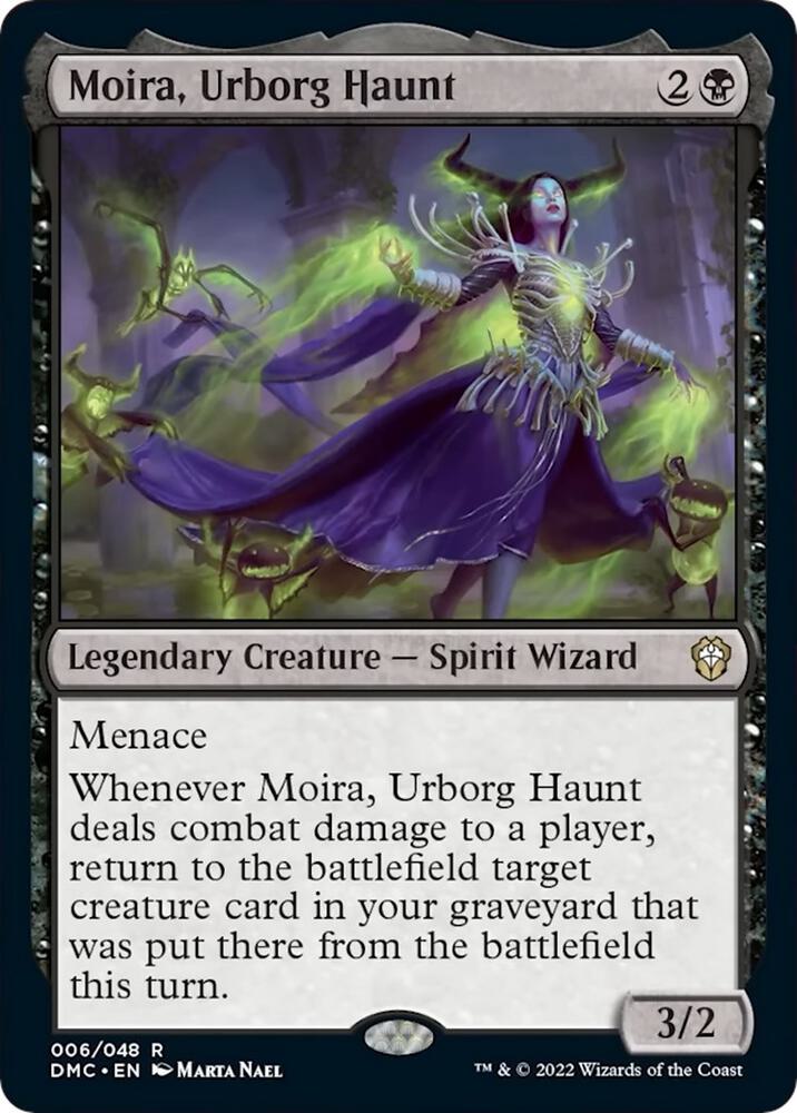 Moira, Urborg Haunt (6) [Dominaria United Commander]