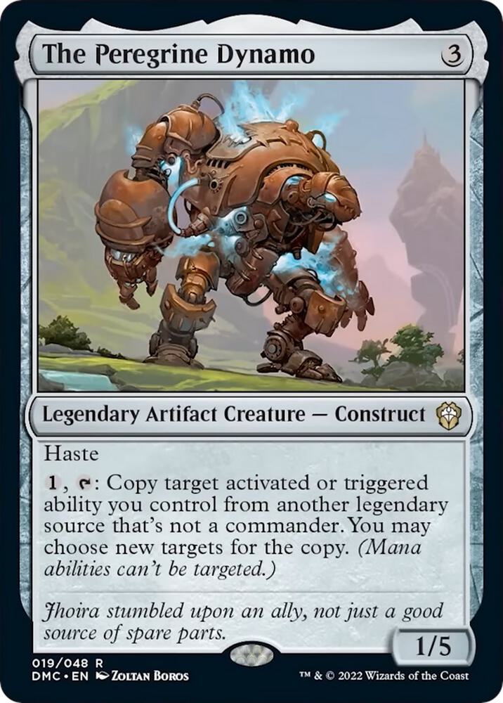 The Peregrine Dynamo (19) [Dominaria United Commander]