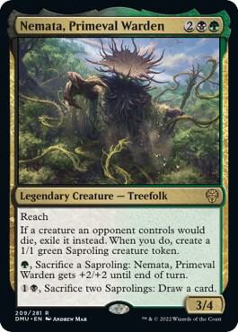 Nemata, Primeval Warden (209) [Dominaria United]