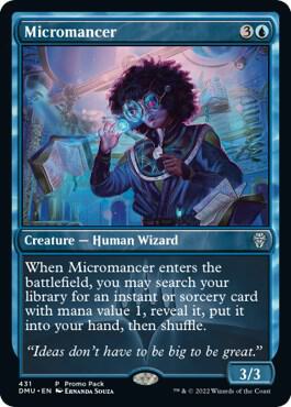 Micromancer (431) [Dominaria United Promos]