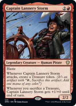 Captain Lannery Storm (120) [Dominaria United Commander]