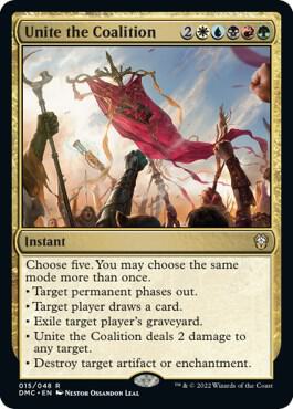 Unite the Coalition (15) [Dominaria United Commander]