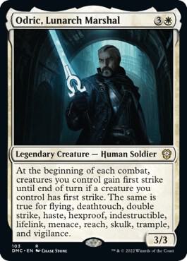Odric, Lunarch Marshal (103) [Dominaria United Commander]