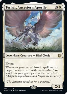 Teshar, Ancestor's Apostle (105) [Dominaria United Commander]