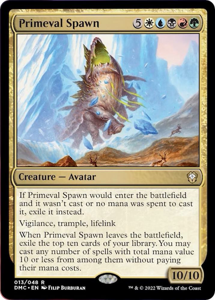 Primeval Spawn (13) [Dominaria United Commander]