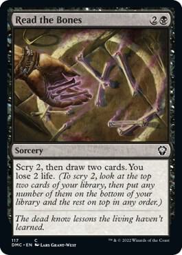 Read the Bones (117) [Dominaria United Commander]