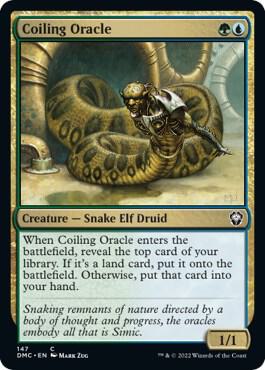 Coiling Oracle (147) [Dominaria United Commander]