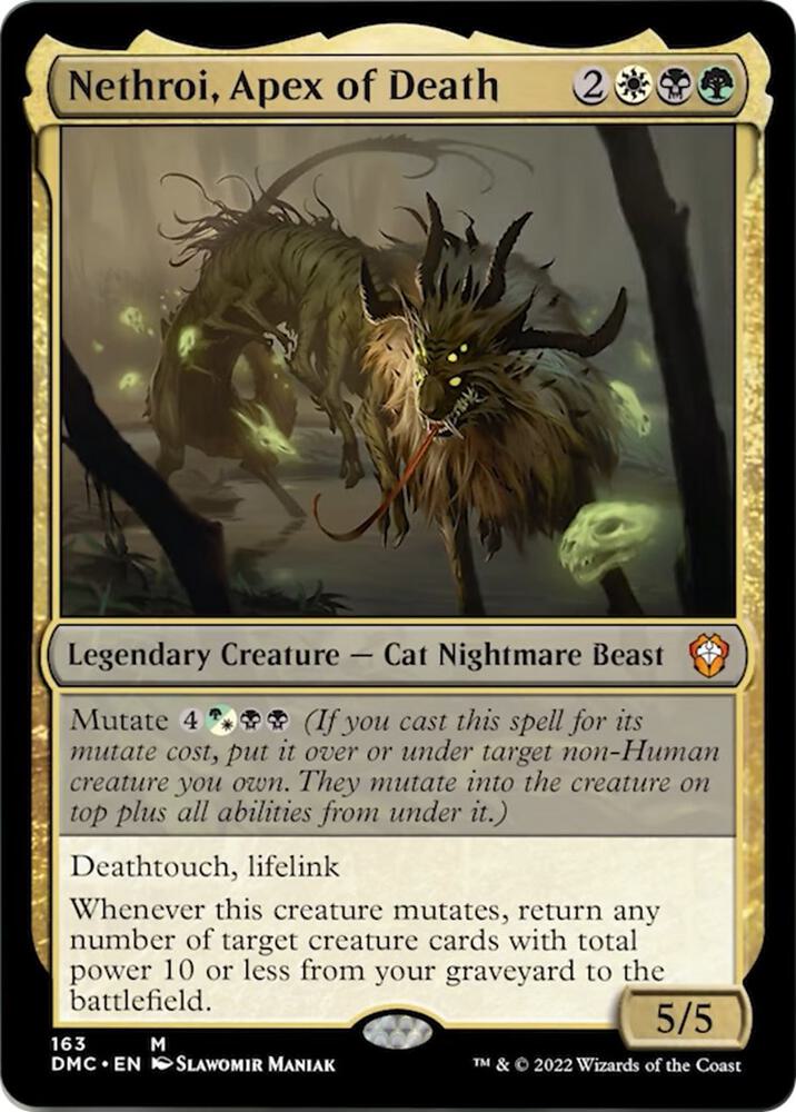 Nethroi, Apex of Death (163) [Dominaria United Commander]