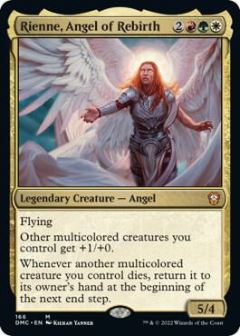 Rienne, Angel of Rebirth (166) [Dominaria United Commander]