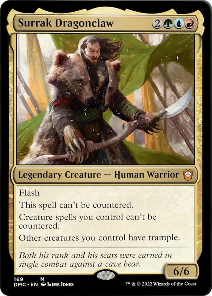 Surrak Dragonclaw (169) [Dominaria United Commander]