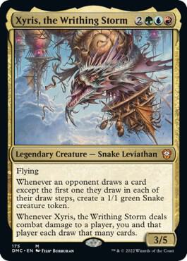 Xyris, the Writhing Storm (175) [Dominaria United Commander]