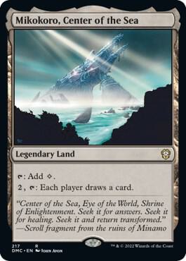Mikokoro, Center of the Sea (217) [Dominaria United Commander]