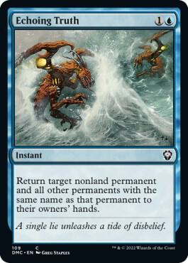 Echoing Truth (109) [Dominaria United Commander]