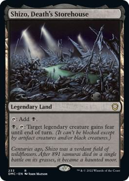 Shizo, Death's Storehouse (233) [Dominaria United Commander]