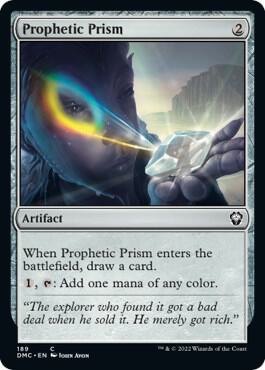 Prophetic Prism (189) [Dominaria United Commander]